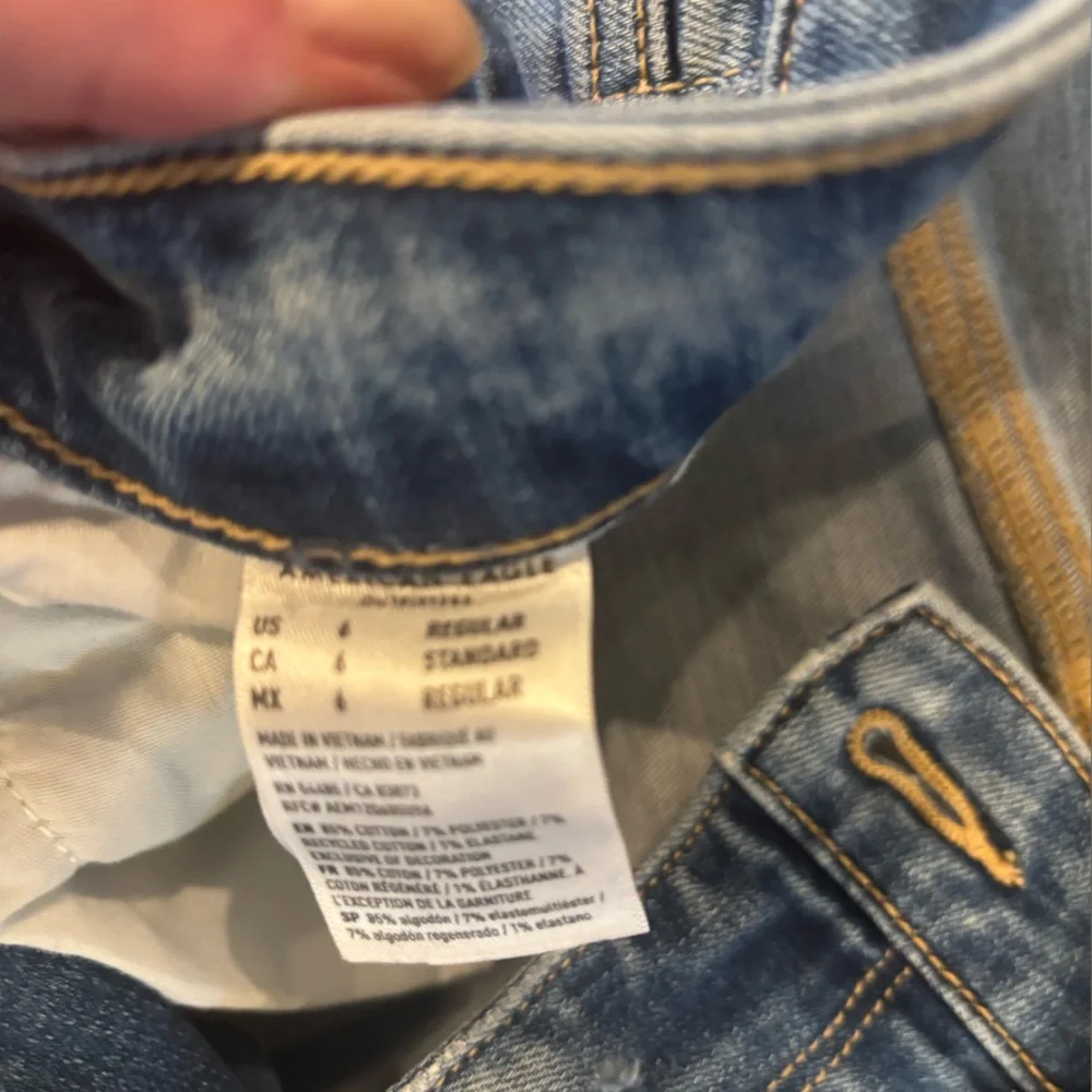American Eagle super hi-rise flare 6 regular - Picture 3 of 5